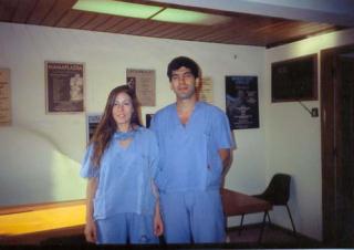 Στο Rio de Janeiro στην Κλινική Interplastica, 1992
