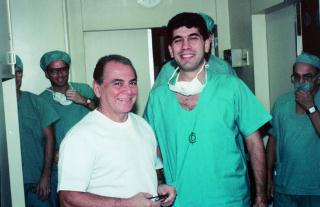 Στην κλινική Ivo Pinaguy, Ρίο Ντε Τζανέιρο, Βραζιλία 1991 