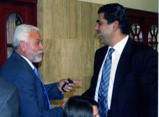 Με τον Βουλευτή της Κυπριακής Δημοκρατίας Κο Γεώργιο Τάσου