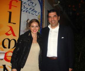 Με την σολίστ του φλαμένκο Bailaora Beatriz Morales 