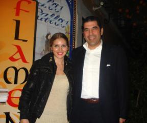 Με την σολίστ του φλαμένκο Bailaora Beatriz Morales